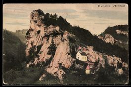 Lithographie St-Ursanne, L`Ermitage